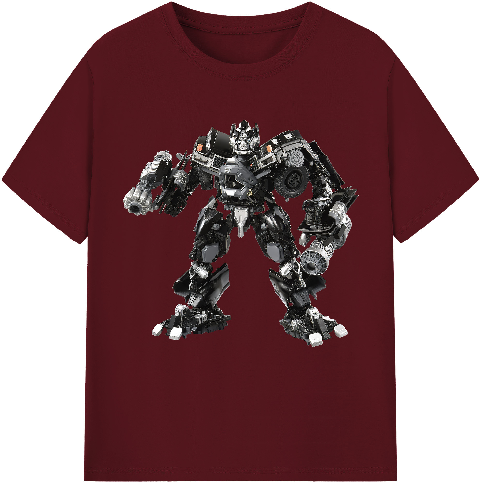 （画像用） Transformers トランスフォーマー 綿100％半袖Tシャツ（フロントプリント）